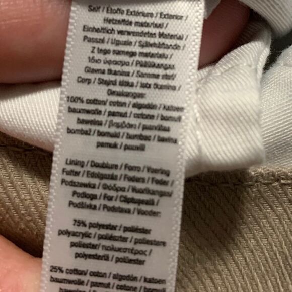 NWOT American Apparel Khaki Skinny Jeans Sz 28 - Picture 4 of 6